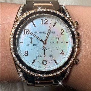 Michael Kors Blair Mother of Pearl Watch